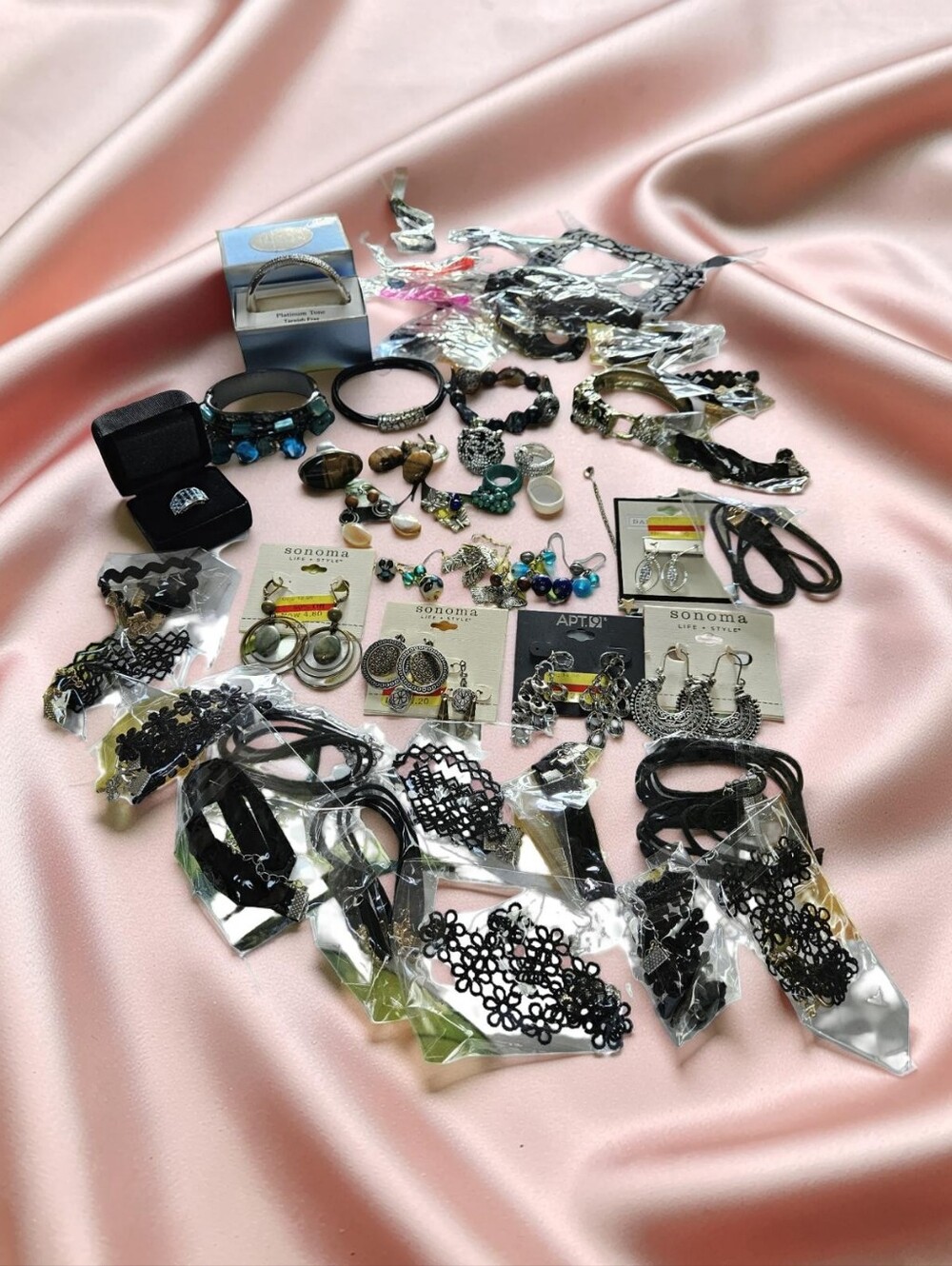 Large Lot Of Costume Jewelry